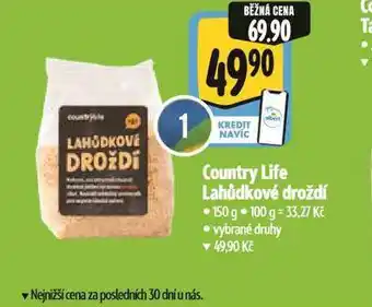 Albert Country life lahůdkové droždí nabídka