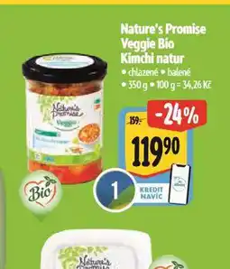 Albert Veggie bio kimchi natur nabídka
