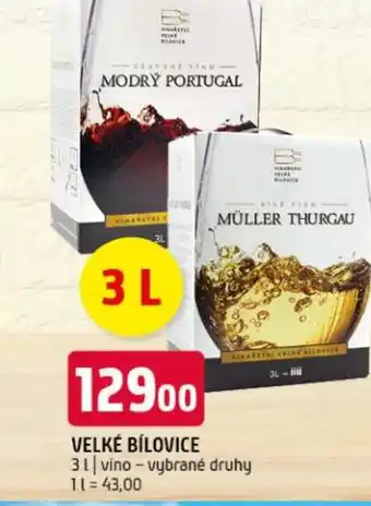 Terno Velké bílovice nabídka