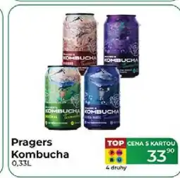 Tamda Foods Pragers Kombucha 0,33L nabídka