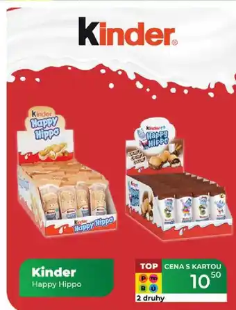Tamda Foods Kinder Happy Hippo nabídka
