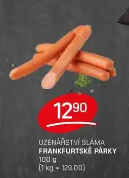Flop FRANKFURTSKÉ PÁRKY 100 g nabídka