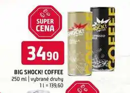 Terno Big shock coffee 250 ml vybrané druhy nabídka