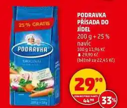 Penny Market PODRAVKA PŘÍSADA DO JÍDEL, 200 g +25% navíc nabídka