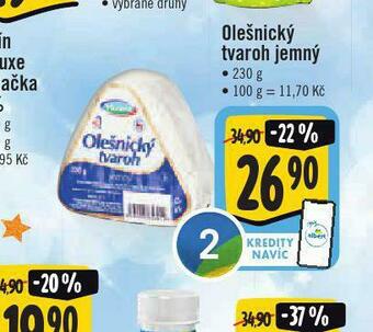 Jip Olešnický tvaroh jemný nabídka