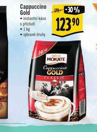 Albert Káva cappuccino gold nabídka