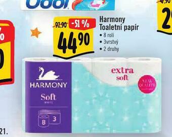 Albert Harmony toaletní papír nabídka