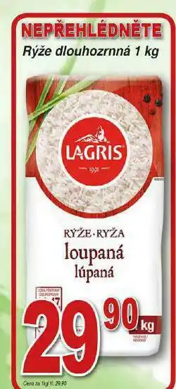 Lidl Lagris rýže loupaná nabídka