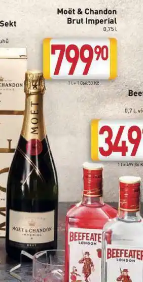 Billa Moet &amp; chandon brut imperial nabídka