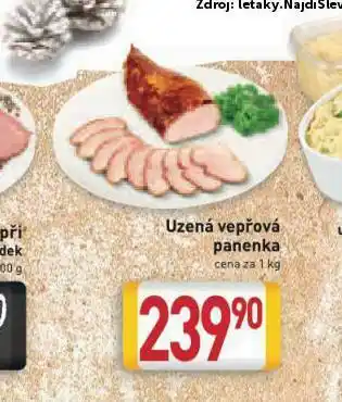 Billa Uzená vepřová panenka nabídka