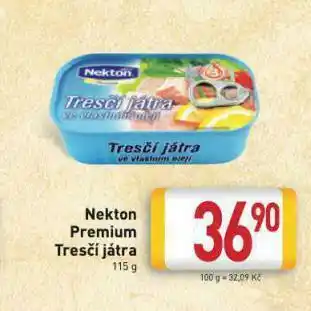 Billa Tresčí játra nabídka