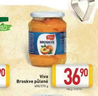 Billa Broskve půlené nabídka