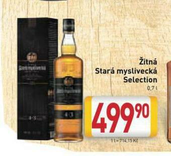 Billa Žitná stará myslivecká nabídka
