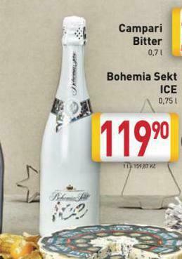 Billa Bohemia sekt ice nabídka