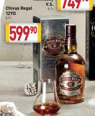 Billa Chivas regal nabídka
