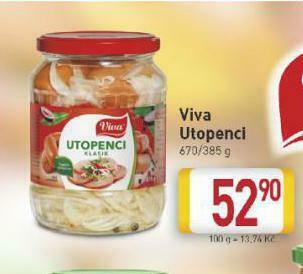 Billa Viva utopenci nabídka