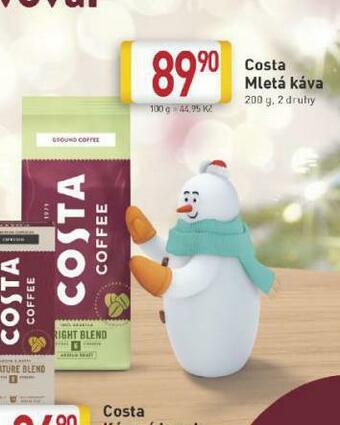 Billa Káva costa nabídka