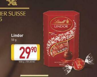 Billa Lindor nabídka