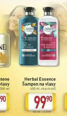 Billa Herbal essence šampon nabídka