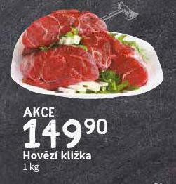 Terno Hovězí kližka nabídka