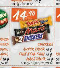 Terno Snickers, mars, twix nabídka
