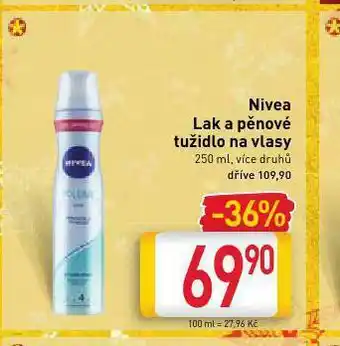 Billa Nivea lak, tužidlo nabídka