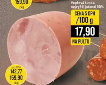 Jip Vepřová šunka nejvyšší jakosti 90% nabídka