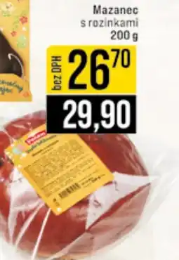 Jip Mazanec s rozinkami nabídka