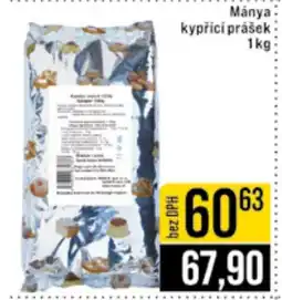 Jip Mánya kypřící prášek nabídka