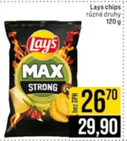 Jip Lays chips nabídka