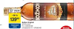 Tesco Božkov Originál 37.5%, 0,5 l nabídka