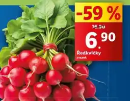 Lidl Ředkvičky nabídka