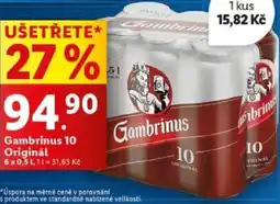 Lidl Gambrinus 10 Originál nabídka