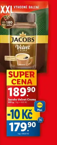 Lidl Jacobs Velvet Crema nabídka