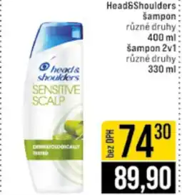 Jip Head &Shoulders šampon nabídka