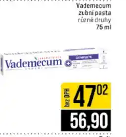 Jip Vademecum zubní pasta nabídka