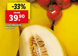 Lidl Žlutý meloun medový nabídka