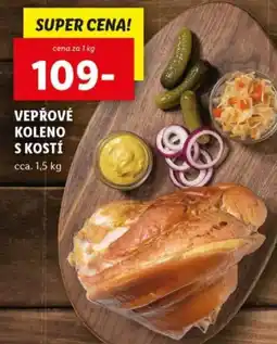 Lidl Vepřové koleno s kostí nabídka