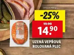 Lidl Uzená vepřová rolovaná plec nabídka