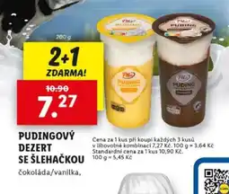 Lidl Pudingový dezert se šlehačkou nabídka