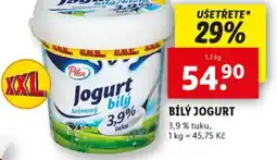 Lidl Bílý jogurt nabídka