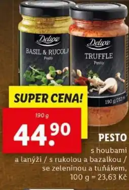 Lidl Pesto nabídka