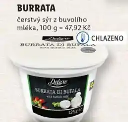 Lidl Burrata nabídka