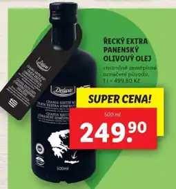 Lidl Řecký extra panenský olivový olej nabídka