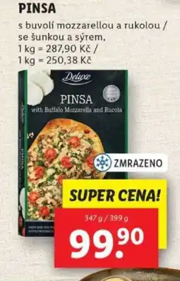 Lidl Pinsa nabídka
