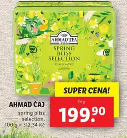 Lidl Ahmad čaj nabídka