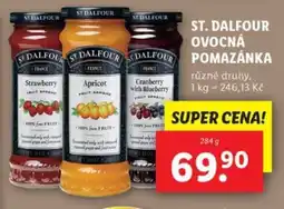 Lidl St. dalfour ovocná pomazánka nabídka