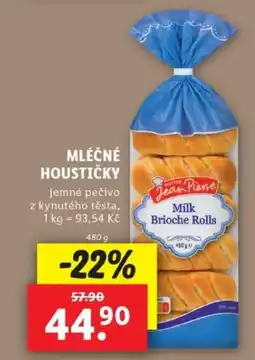 Lidl Mléčné houstičky nabídka