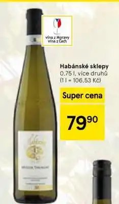 Tesco Habánské sklepy nabídka