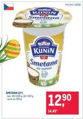 Makro Smetana 12 % nabídka